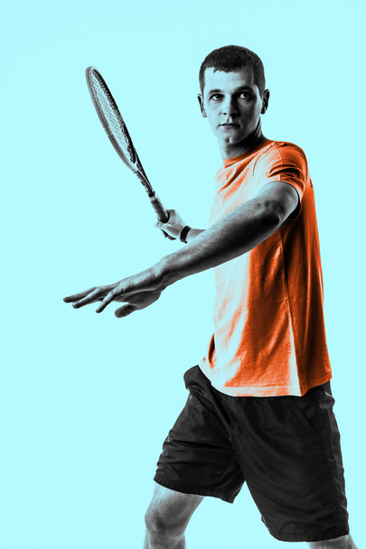 One man tennis player - Zdjęcie, obraz