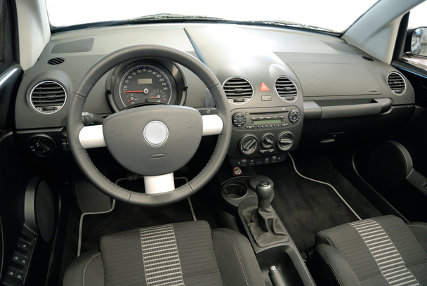 Innenraum eines Cabrios - Foto, Bild