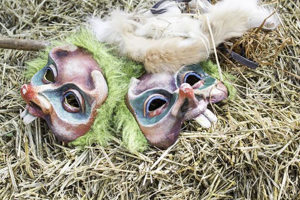 Korkutucu maskeler - Fotoğraf, Görsel