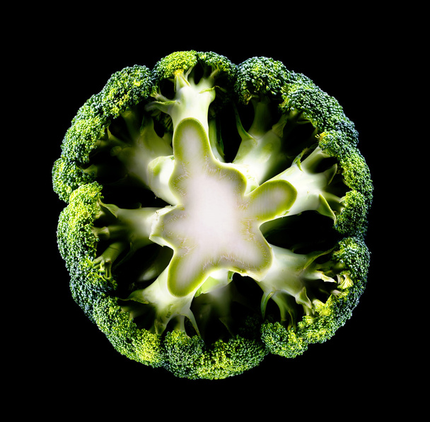 Broccoli from below - Foto, Bild
