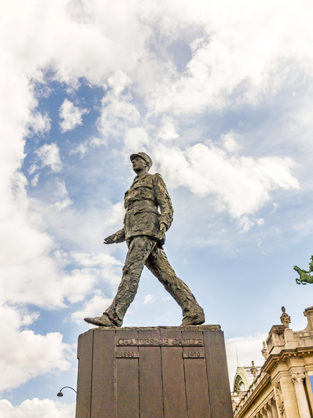 memorial of Charles de Gaulle   in Paris - Valokuva, kuva