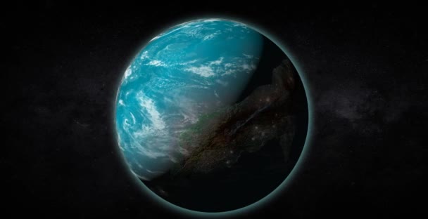 Alien Earth-like planet - Footage, Video