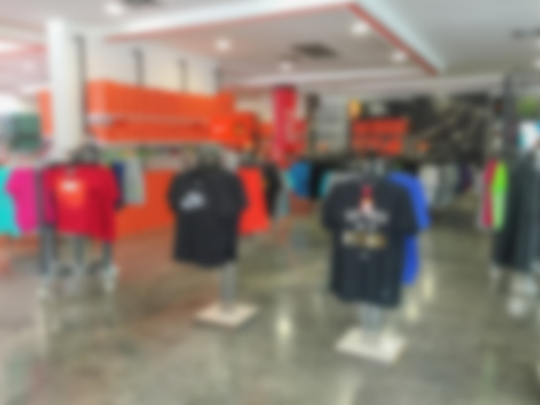 Blurred image of a clothing store - Photo, Image