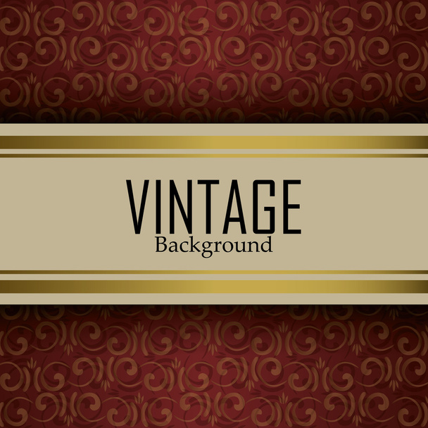 retro Vintage arka plan - Vektör, Görsel