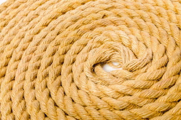 Primer plano de la cuerda dispuesta como fondo
 - Foto, Imagen