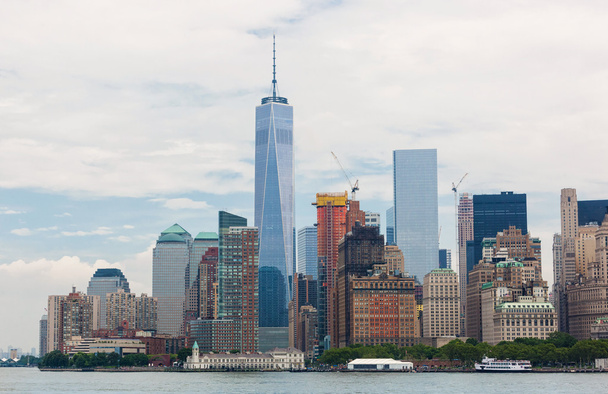 A belvárosi New York City skyline - Fotó, kép