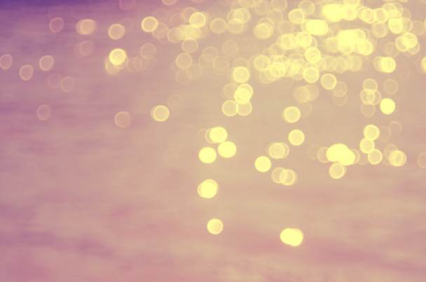 Blur bokeh wave beach abstract background - Photo, Image