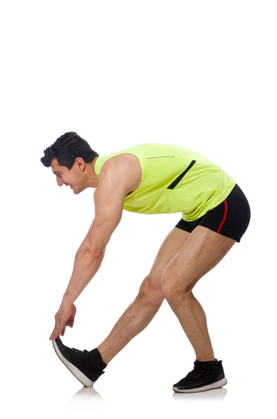 Young man exercising - Photo, Image