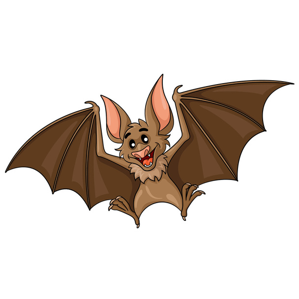 νυχτερίδα κινουμένων σχεδίων - Διάνυσμα, εικόνα