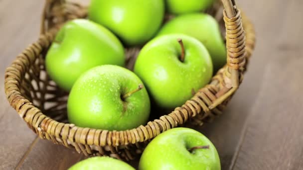 βιολογικά μήλα Gala - Πλάνα, βίντεο