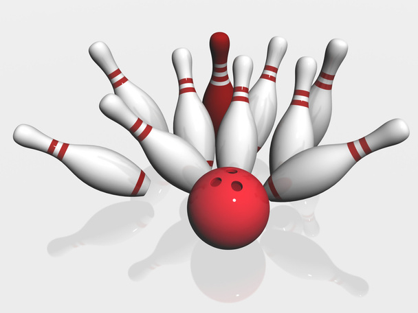 Bowling - Foto, Bild