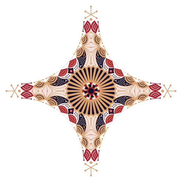 Ethnic star - Вектор,изображение
