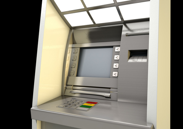 ATM Facade close-up - Foto, afbeelding