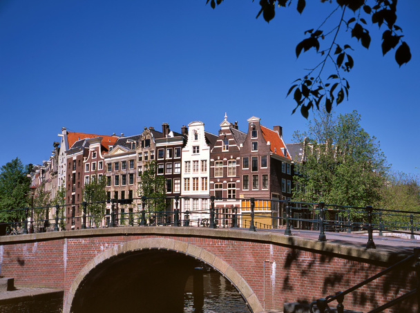 Amsterdamse grachten - Foto, afbeelding