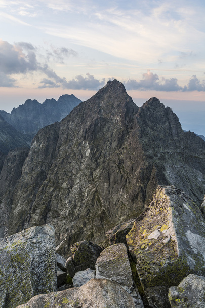 Summits view before sunrise - Фото, зображення