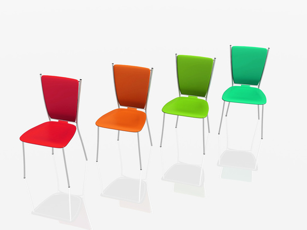 Group of chairs - Fotoğraf, Görsel