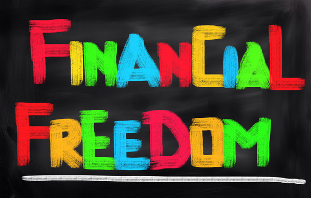 Concepto de libertad financiera - Foto, imagen