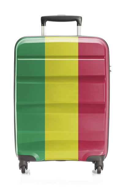 Suitcase with national flag series - Mali - 写真・画像