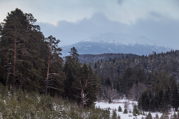 Montanha de Inverno
 - Foto, Imagem