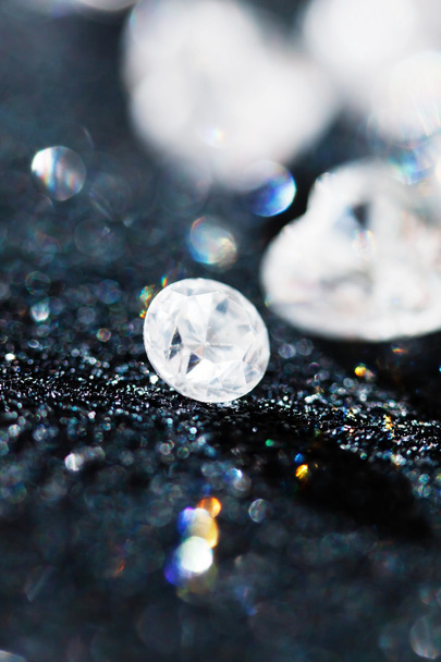 Kristall Diamanten Hintergrund - Foto, Bild