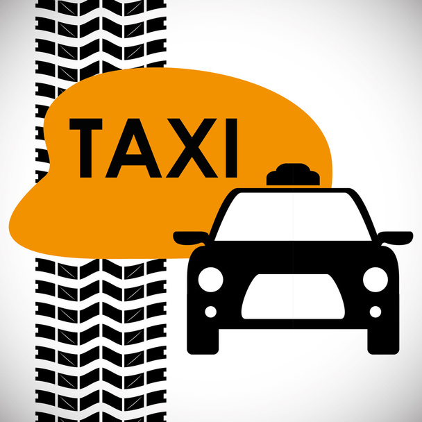 Taxi service design - Vector, Image