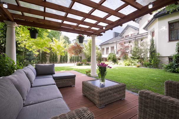Luxury garden furniture - Zdjęcie, obraz