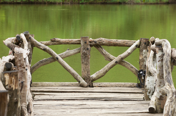 Wooden landing stage - Photo, Image