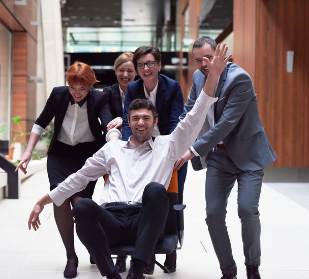 group of business people having fun - Photo, Image