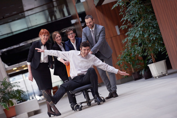 group of business people having fun - Foto, Imagem
