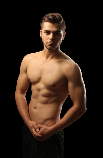 Muscle young man  - 写真・画像