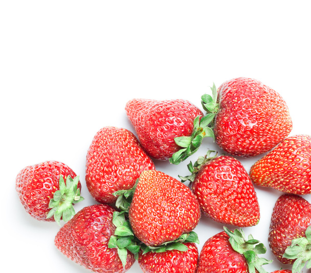 Beautiful fresh strawberries - Fotoğraf, Görsel