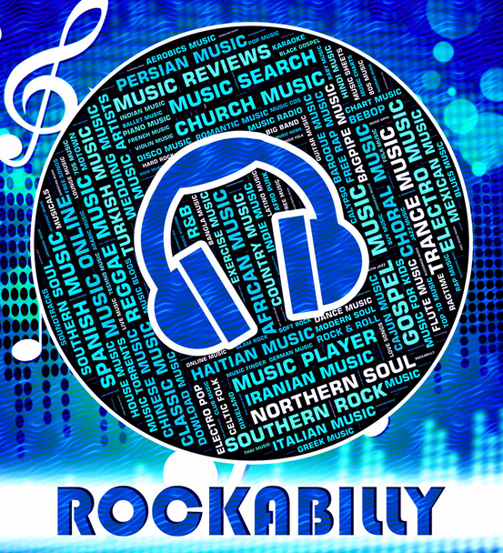 Rockabilly Music Indignates Sound Tracks And Acoustic
 - Фото, изображение