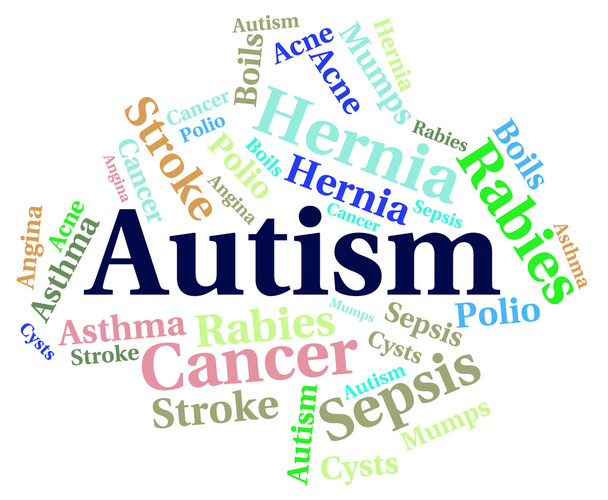 Autismi sana tarkoittaa III terveys ja Ailment
 - Valokuva, kuva