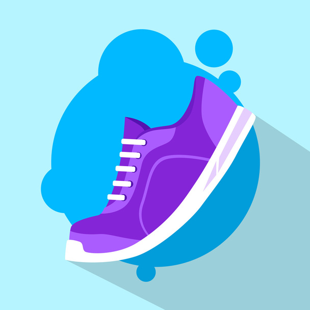 Sport Running Sneaker - Vector, afbeelding
