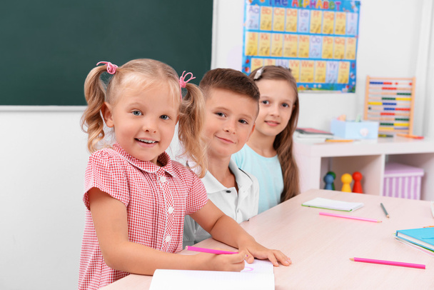 Group of children in classroom - Photo, Image