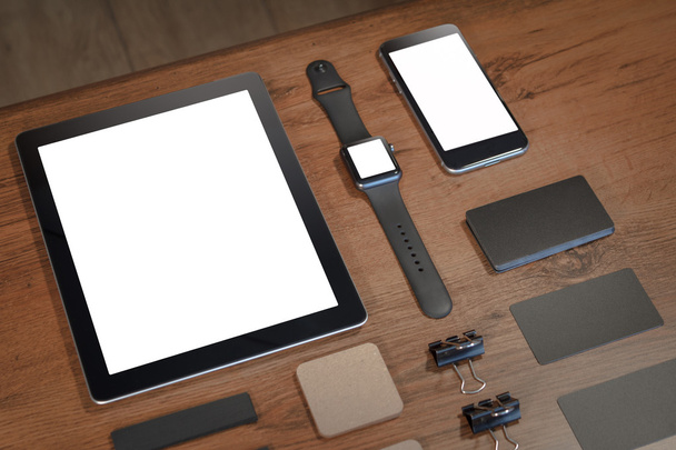 Template business for branding identity. Smart watch - Photo, Image