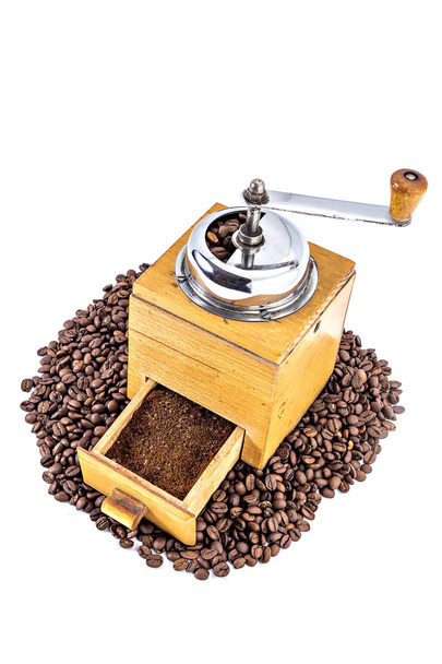 Molino de café manual
 - Foto, Imagen