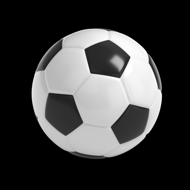 Fútbol - balón de fútbol aislado
 - Foto, Imagen