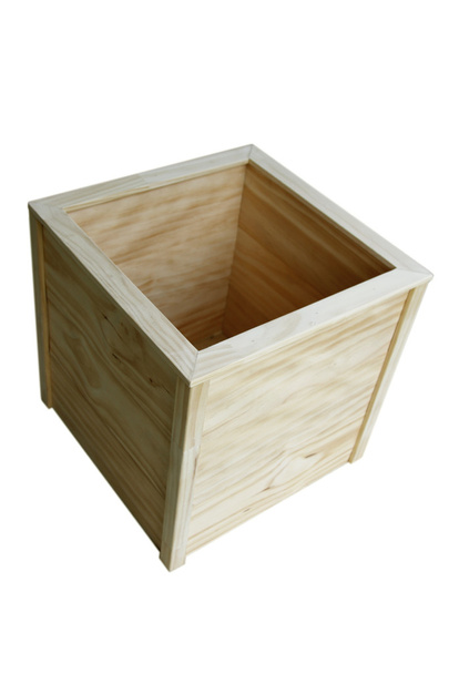 Caixa de madeira vazia em branco
 - Foto, Imagem