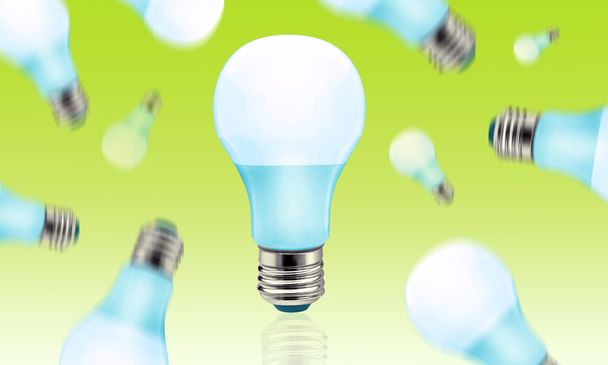 innovative Energiesparlampen - Foto, Bild