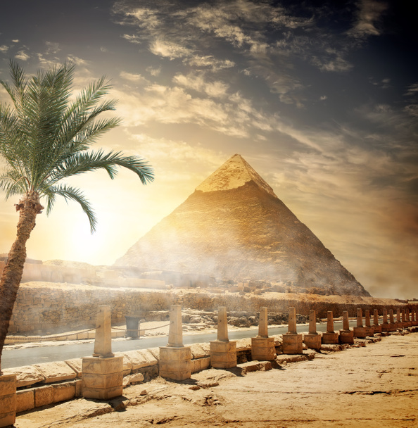 Piramide van Chefren - Foto, afbeelding