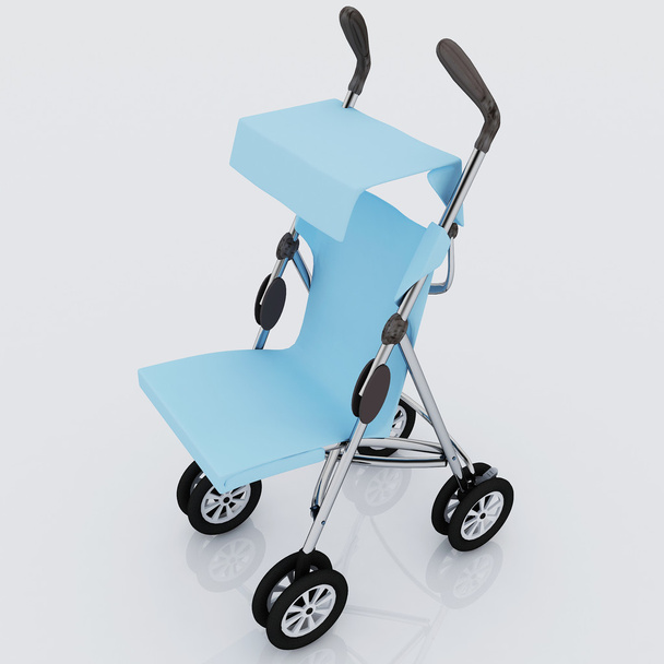 Empty baby stroller - Foto, imagen