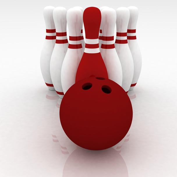 Bowling - Zdjęcie, obraz