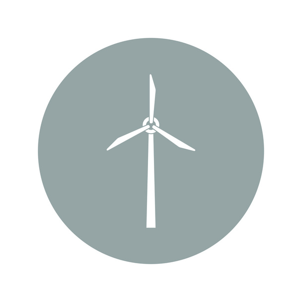 Wind turbine icon - Vector, Image