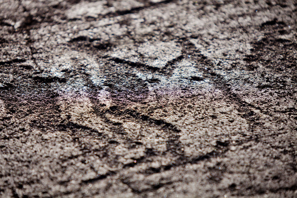Ροκ έργα ζωγραφικής της αρχαίας κυνηγοί και ψαράδες, λαξευμένη πέτρα πρόσπτωση. Μνημειακή τέχνη της Νεολιθικής ΙΙ-Iv (χιλιετία π.χ.). - Φωτογραφία, εικόνα