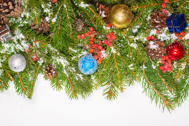 Christmas background. Eve framework - Photo, Image