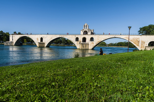 Franciaország, Pont-Saint-Benezet itt: - Fotó, kép