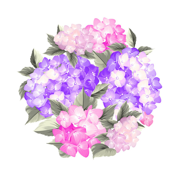 Bouquet of flowers. - Vector, Image