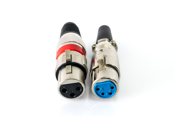 XLR connector. - Photo, Image
