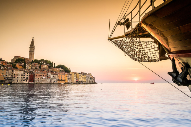 Rovinj como hermoso destino de verano, Croacia
 - Foto, Imagen